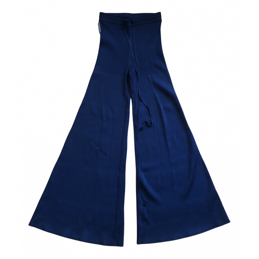 Peter Do F/W 2020 pants in navy blue size S
